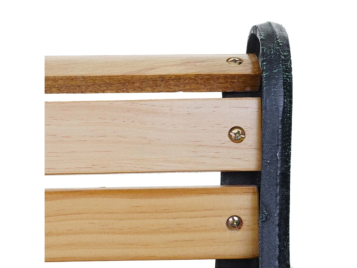 Ławka ogrodowa MCW-F98,  jasnobrązowa