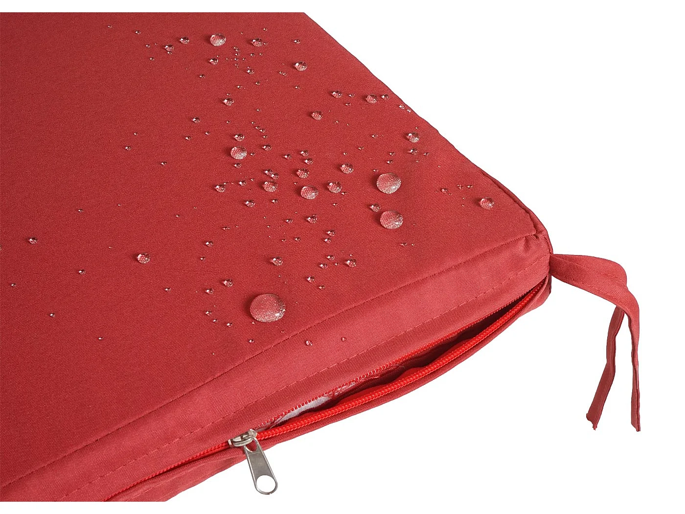 Polyrotan driezitsbank MCW-F39,  antraciet, kussens bordeaux