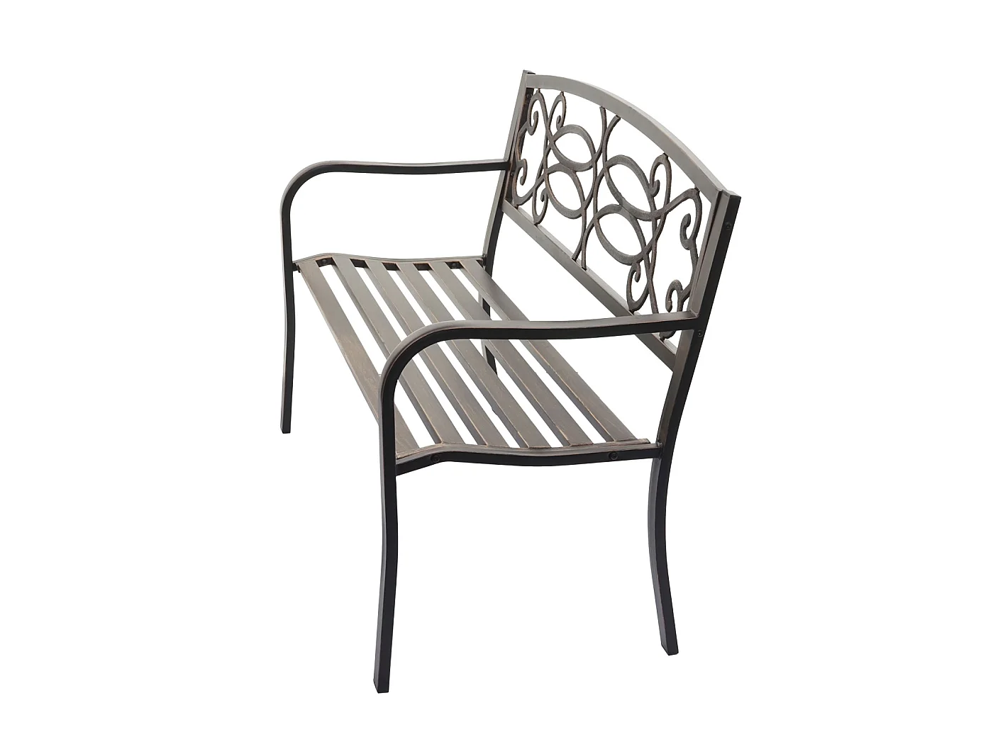 Banc de jardin MCW-F44,  bronze vintage