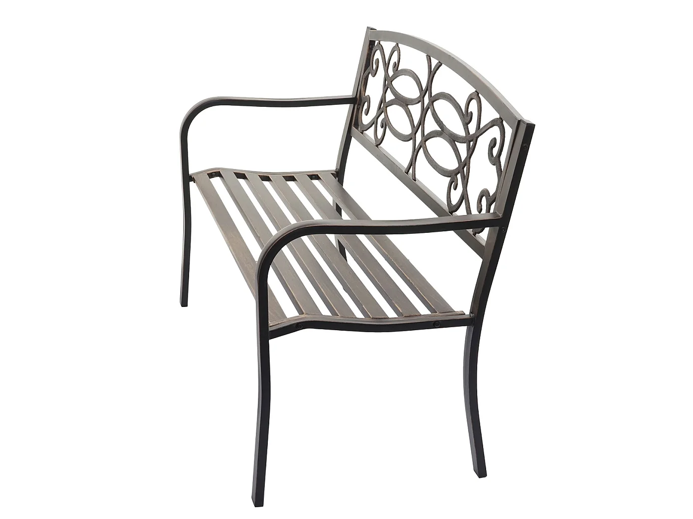 Banc de jardin MCW-F44,  bronze vintage