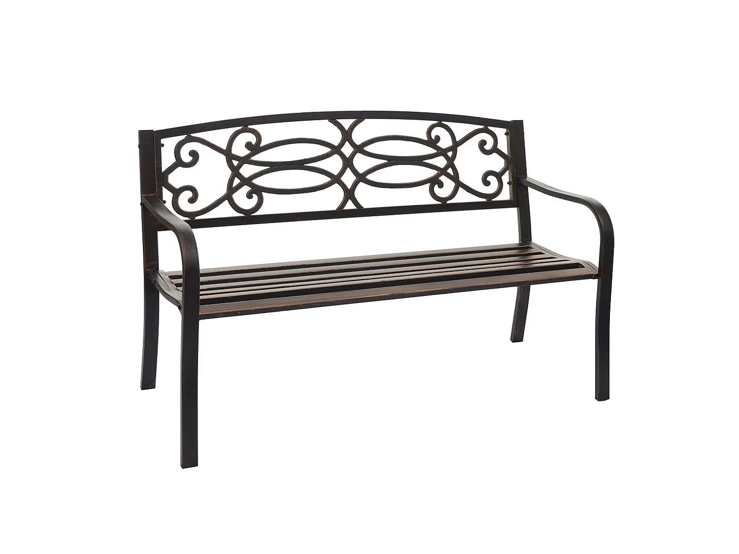 Banc de jardin MCW-F44,  bronze vintage