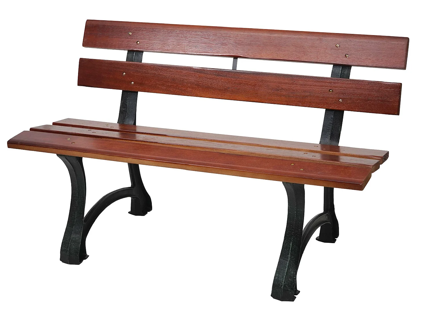 Tuinbank MCW-F96,  2-zits 125cm bruin