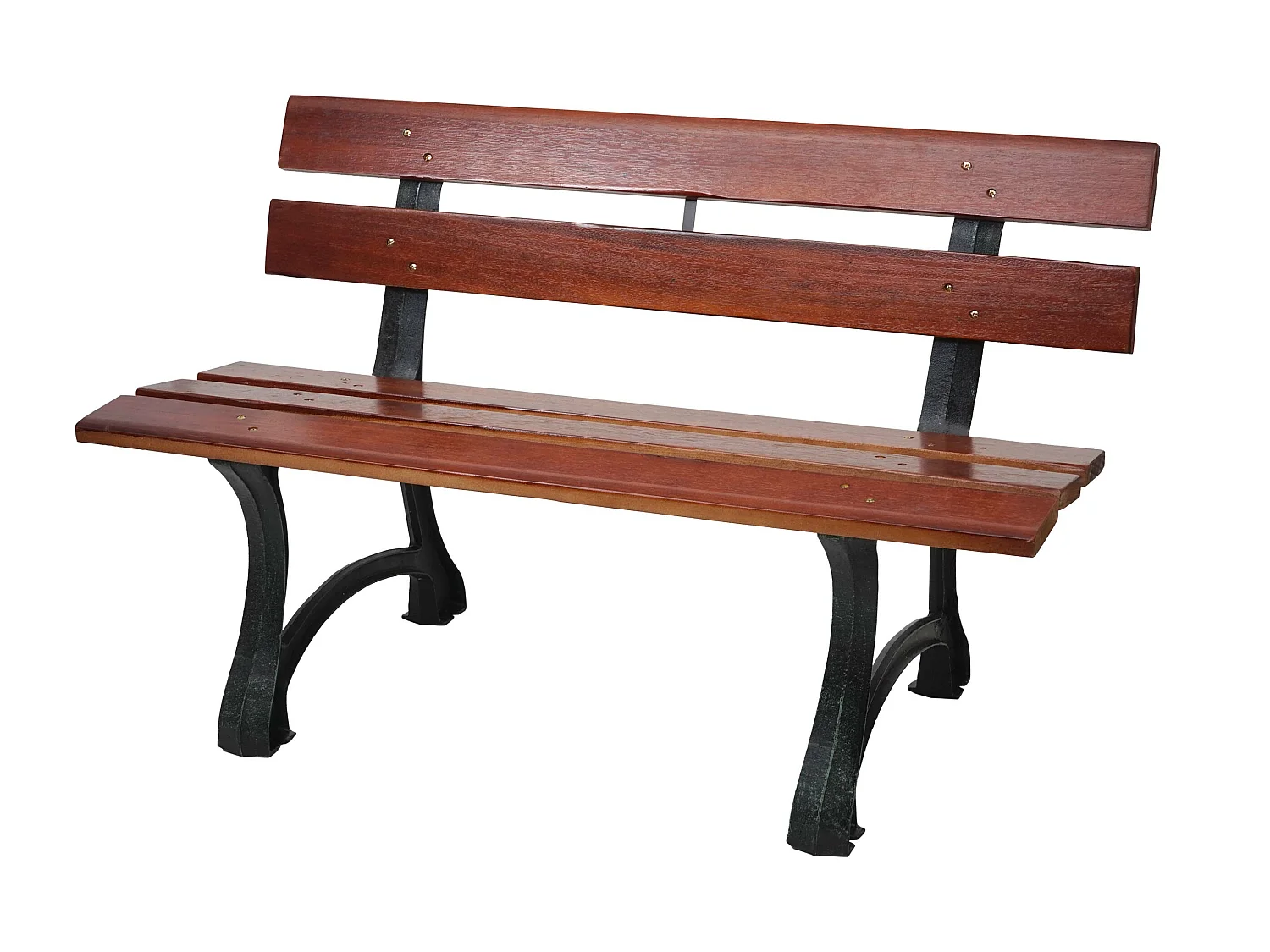 Tuinbank MCW-F96,  2-zits 125cm bruin