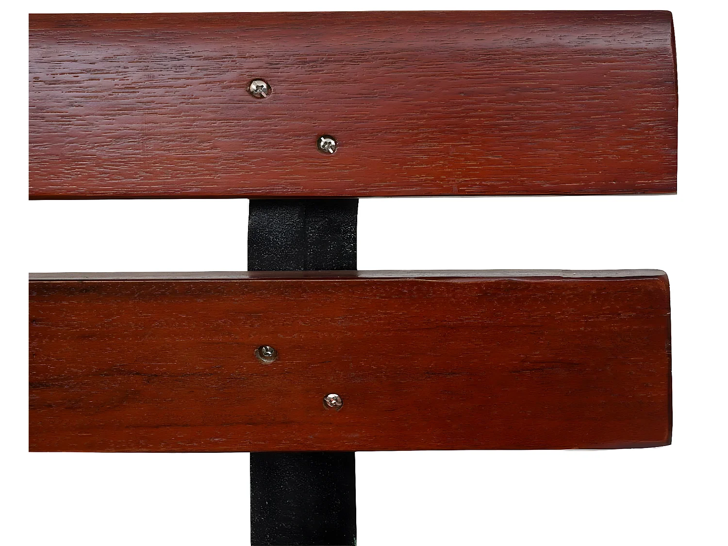 Banco de jardim MCW-F96,  2 lugares 125cm castanho