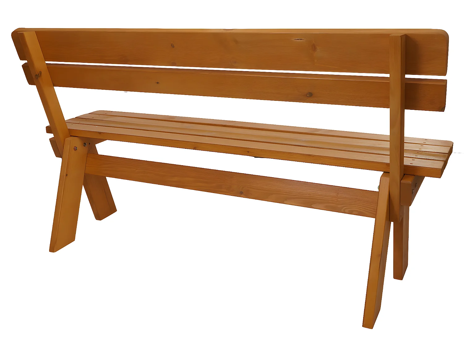 Banc de jardin MCW-L66,  miel