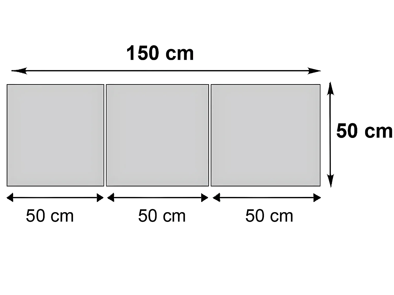 Canvas schilderij H376 New York (3 stuks),  New York