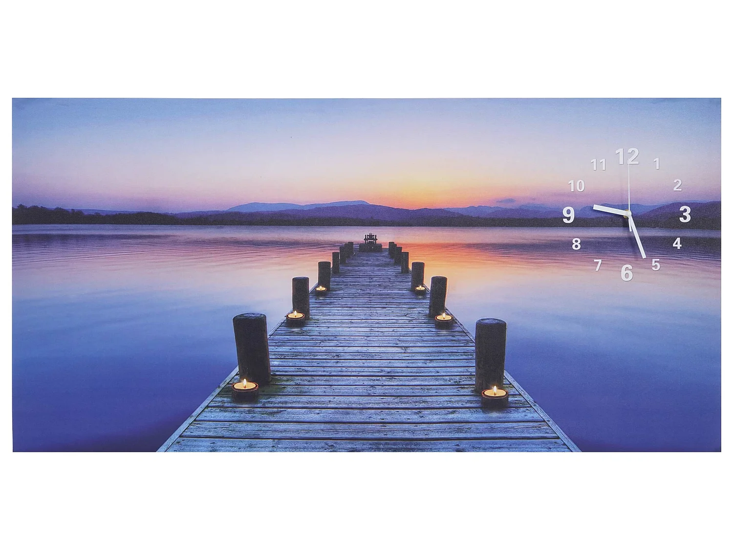 LED-Bild  Wanduhr Timer