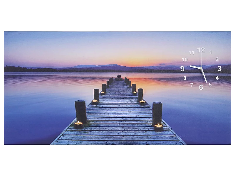 LED-Bild  Wanduhr Timer