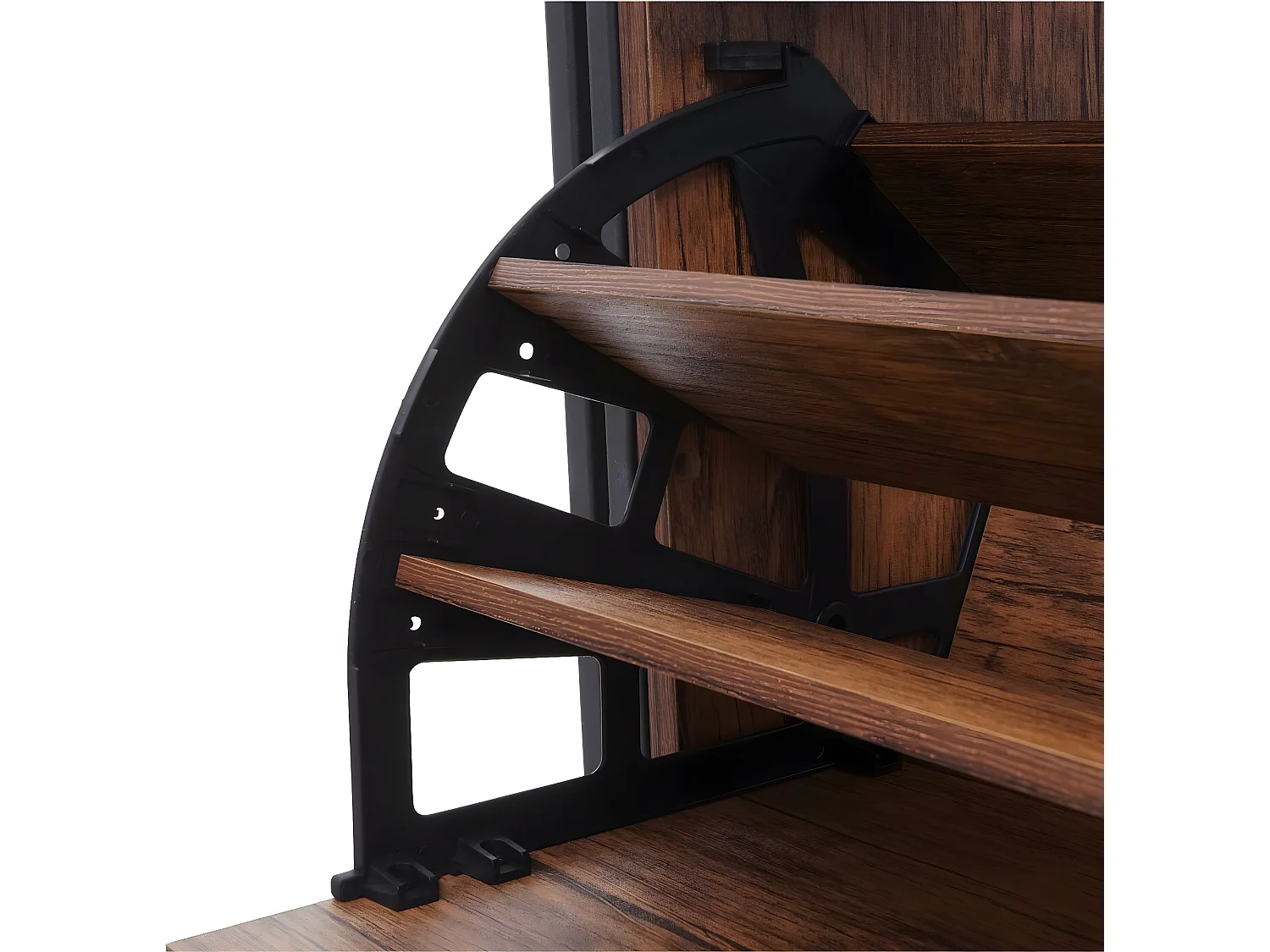 Meuble à chaussures MCW-A27,  aspect chêne sauvage