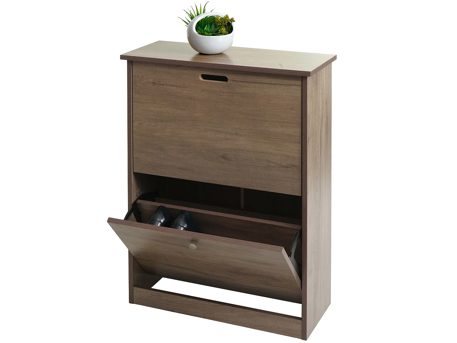 Sko-tippevogn MCW-K45,  gråbrun