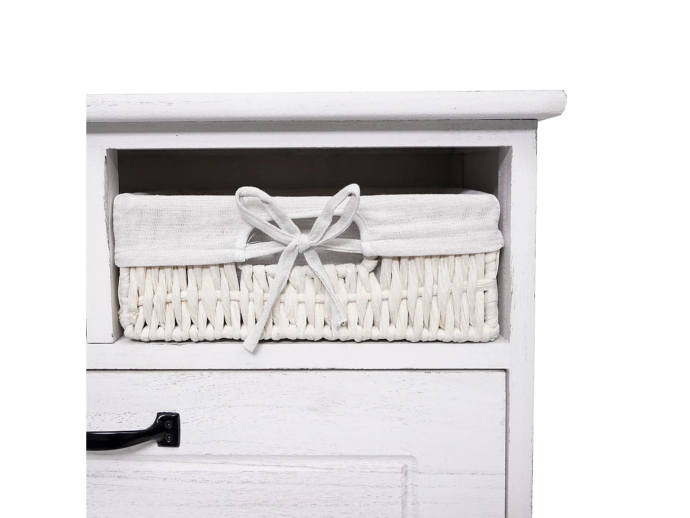 Meuble à chaussures MCW-H19,  blanc