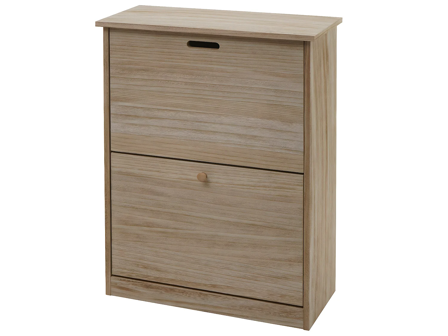 Meuble à chaussures MCW-K45,  brun naturel