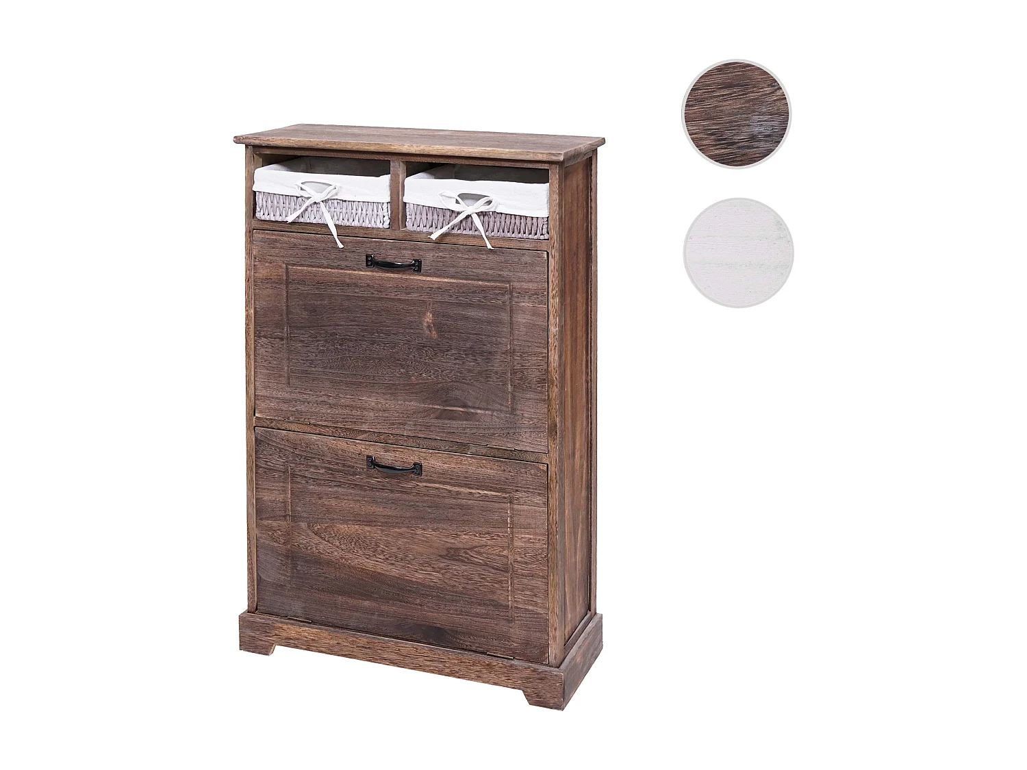 Meuble à chaussures MCW-H19,  brun