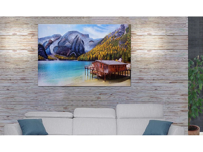 Muurschildering MCW-H25 XL handgeschilderd,  80x120cm