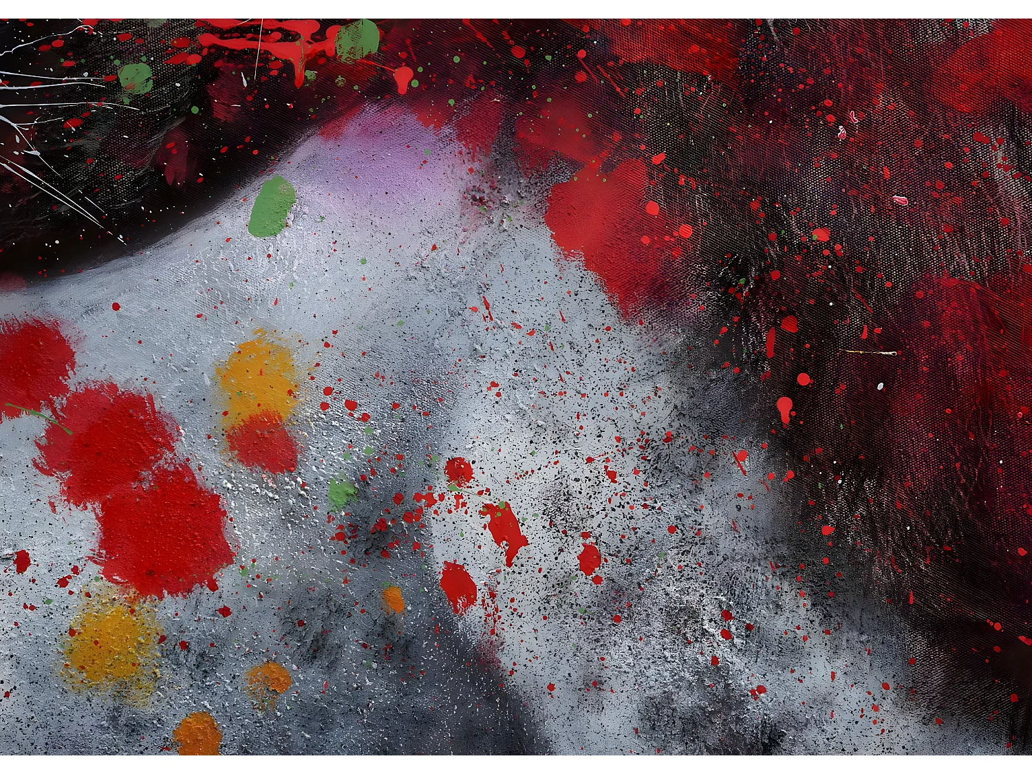 Pintura a óleo Leão MCW-H25,  120x180cm