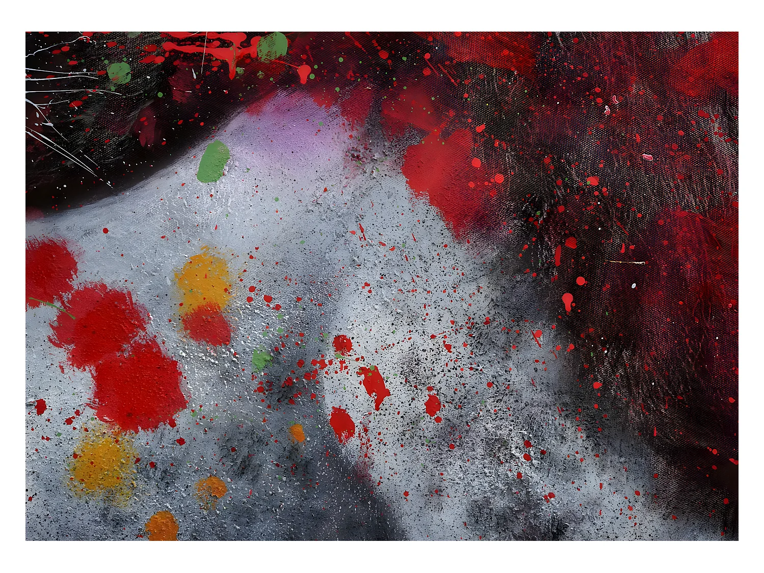 Obraz olejny Lew MCW-H25,  120x180cm