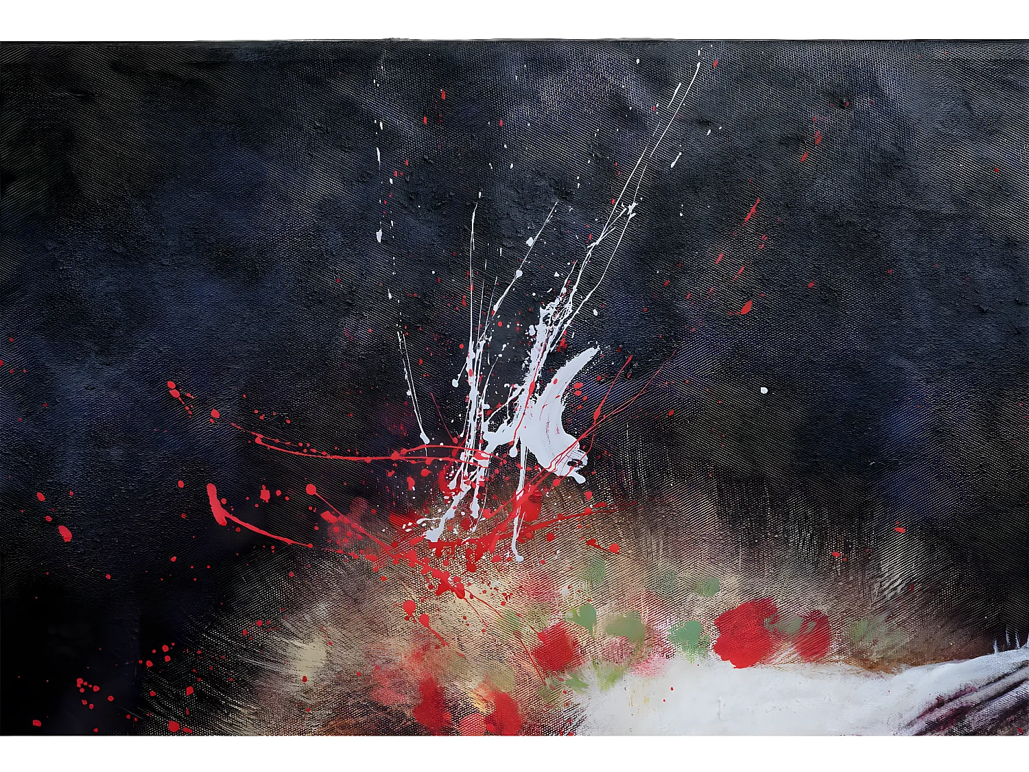 Pintura a óleo Leão MCW-H25,  100x150cm