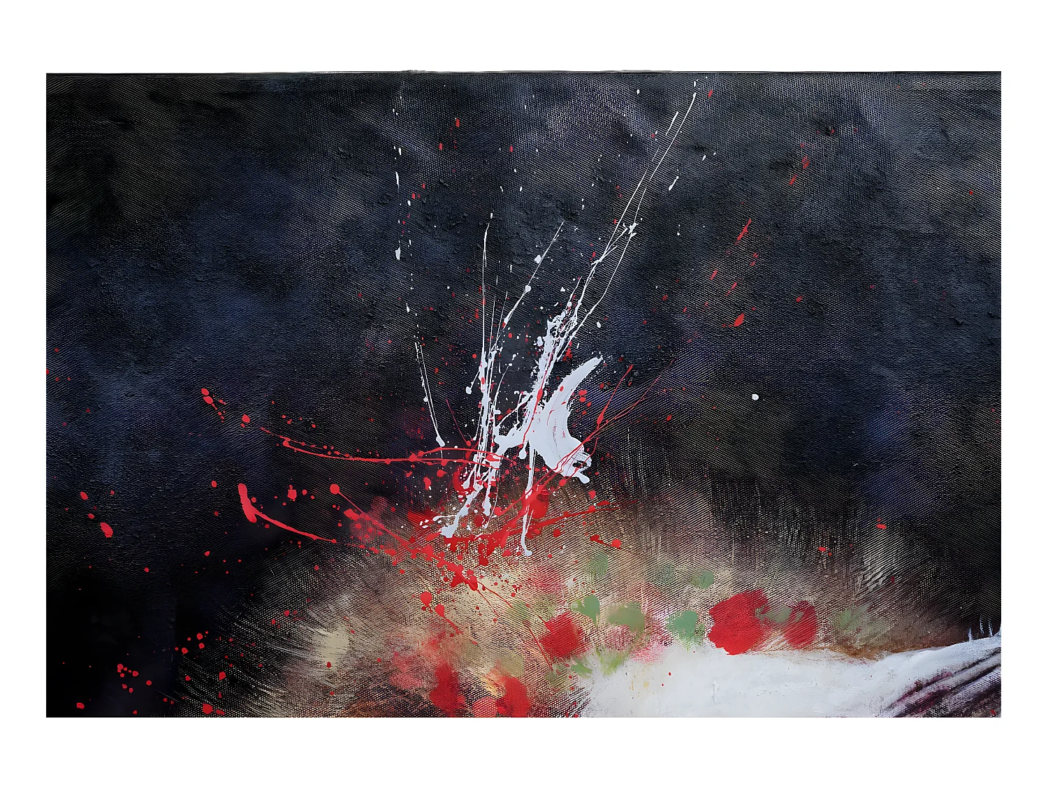 Olieverfschilderij Leeuw MCW-H25,  100x150cm