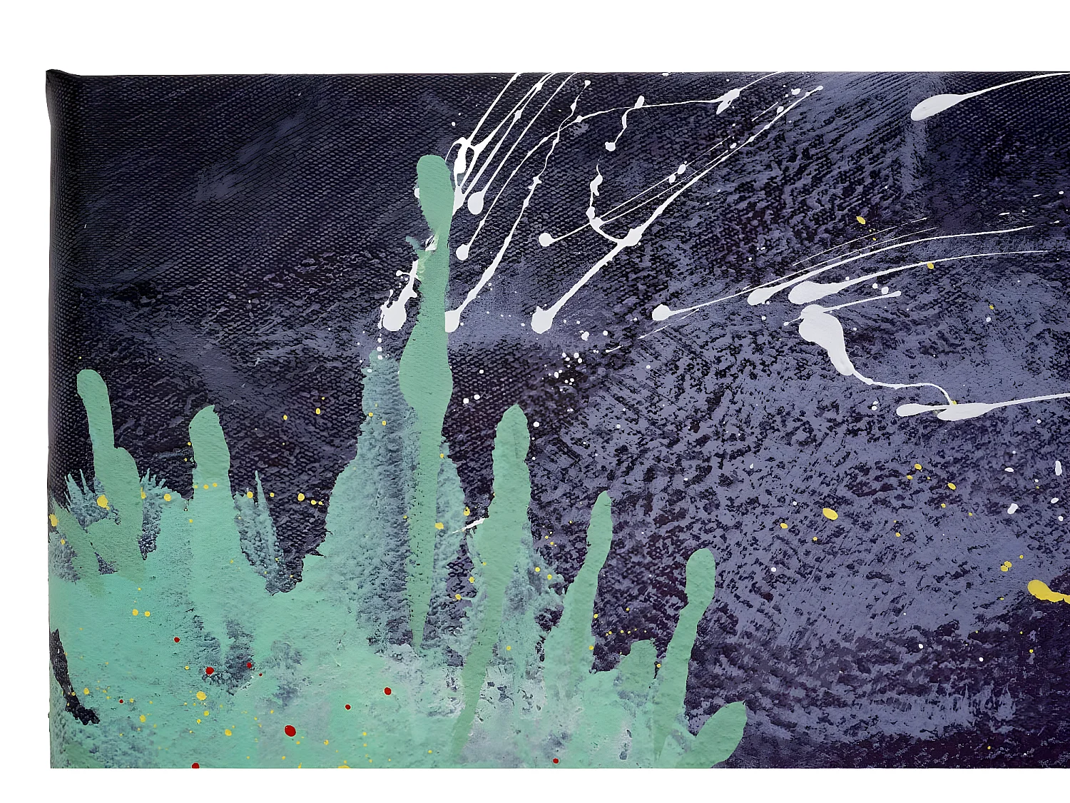 Olieverfschilderij Olifant MCW-H25 handgeschilderd,  120x80cm