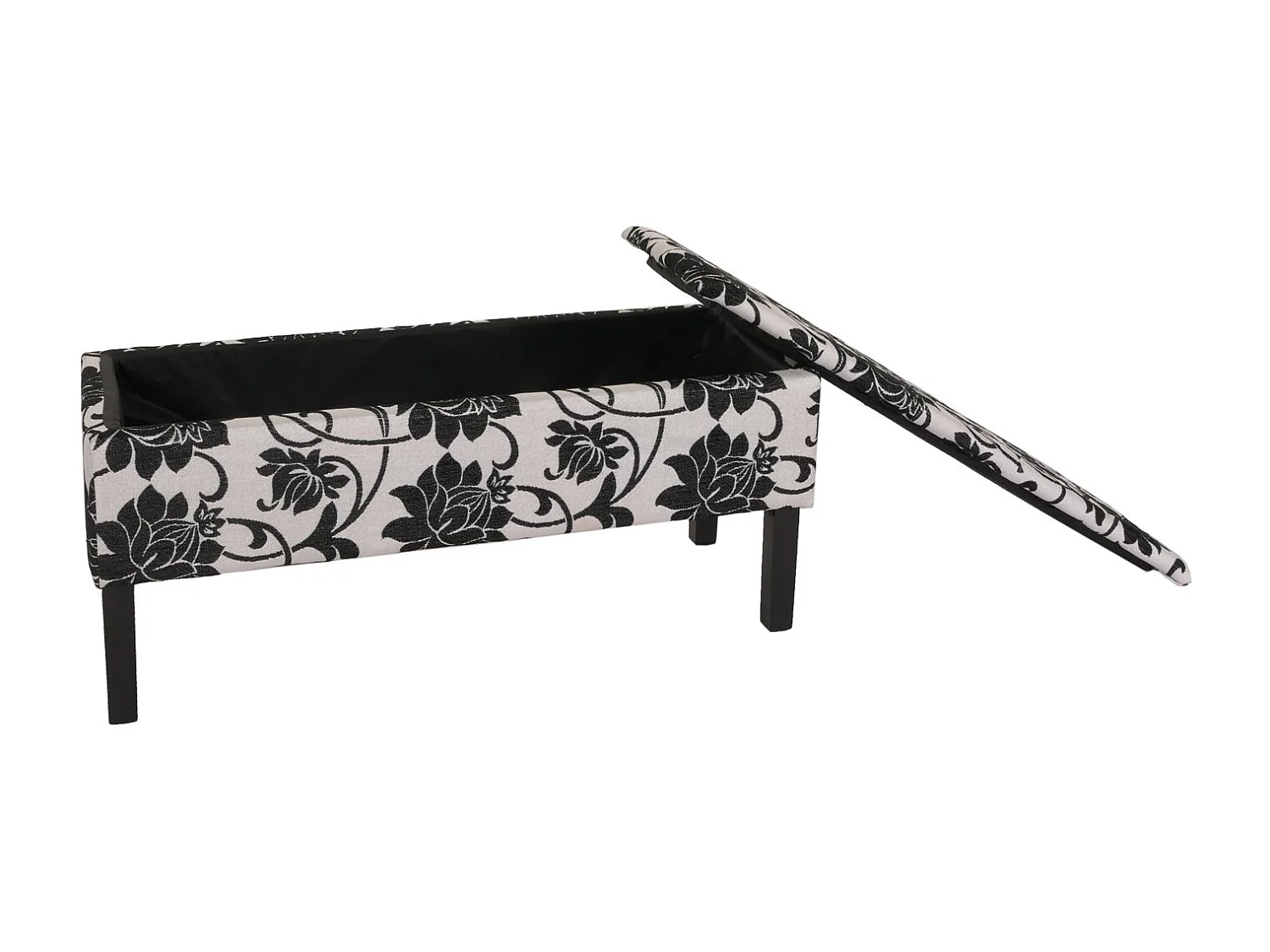 Bench Renens Jacquard czarny,  żakard czarny