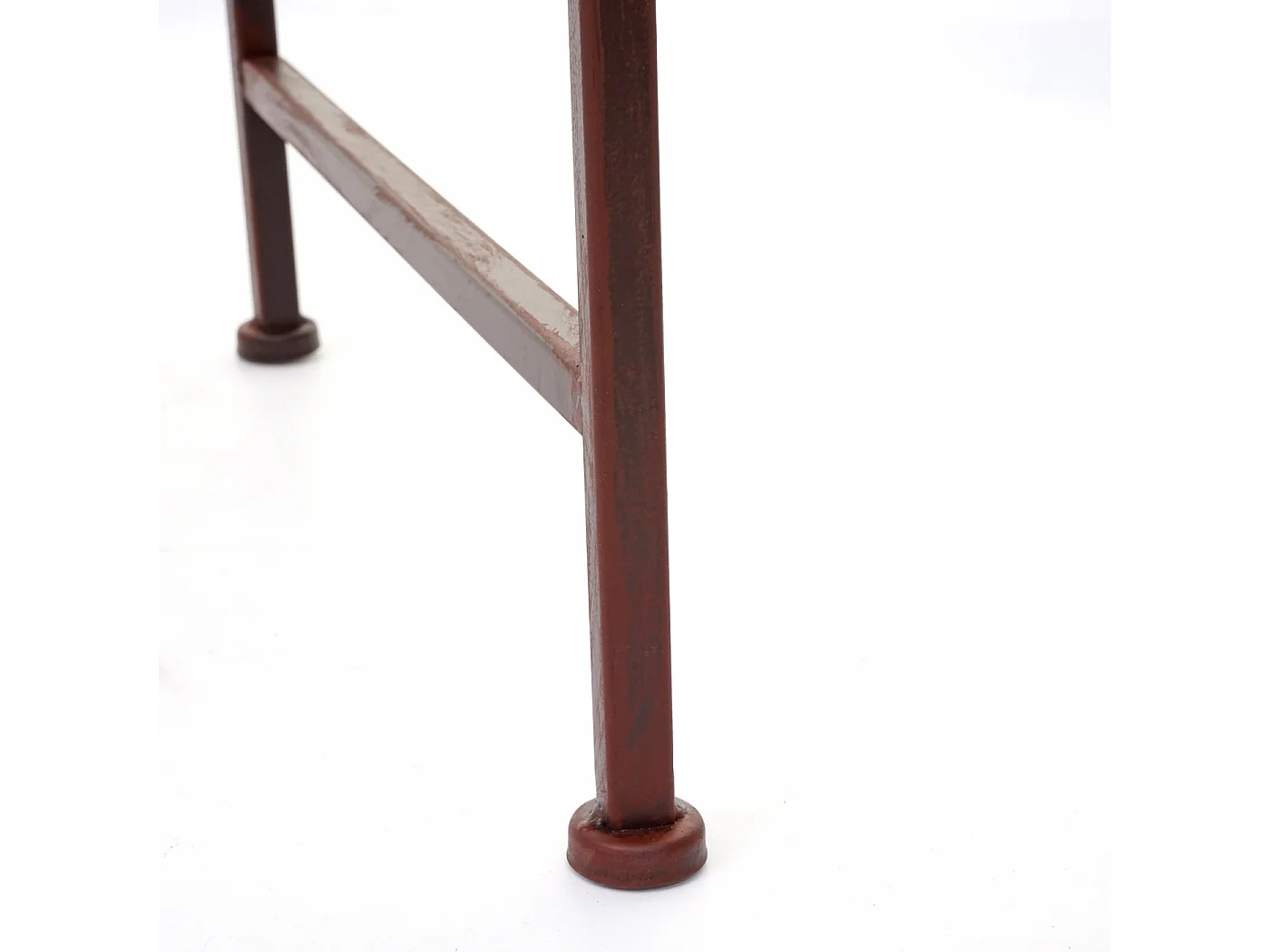 Banc de jardin MCW-H78 aspect rouille 2 places,  sans coussin d'assise