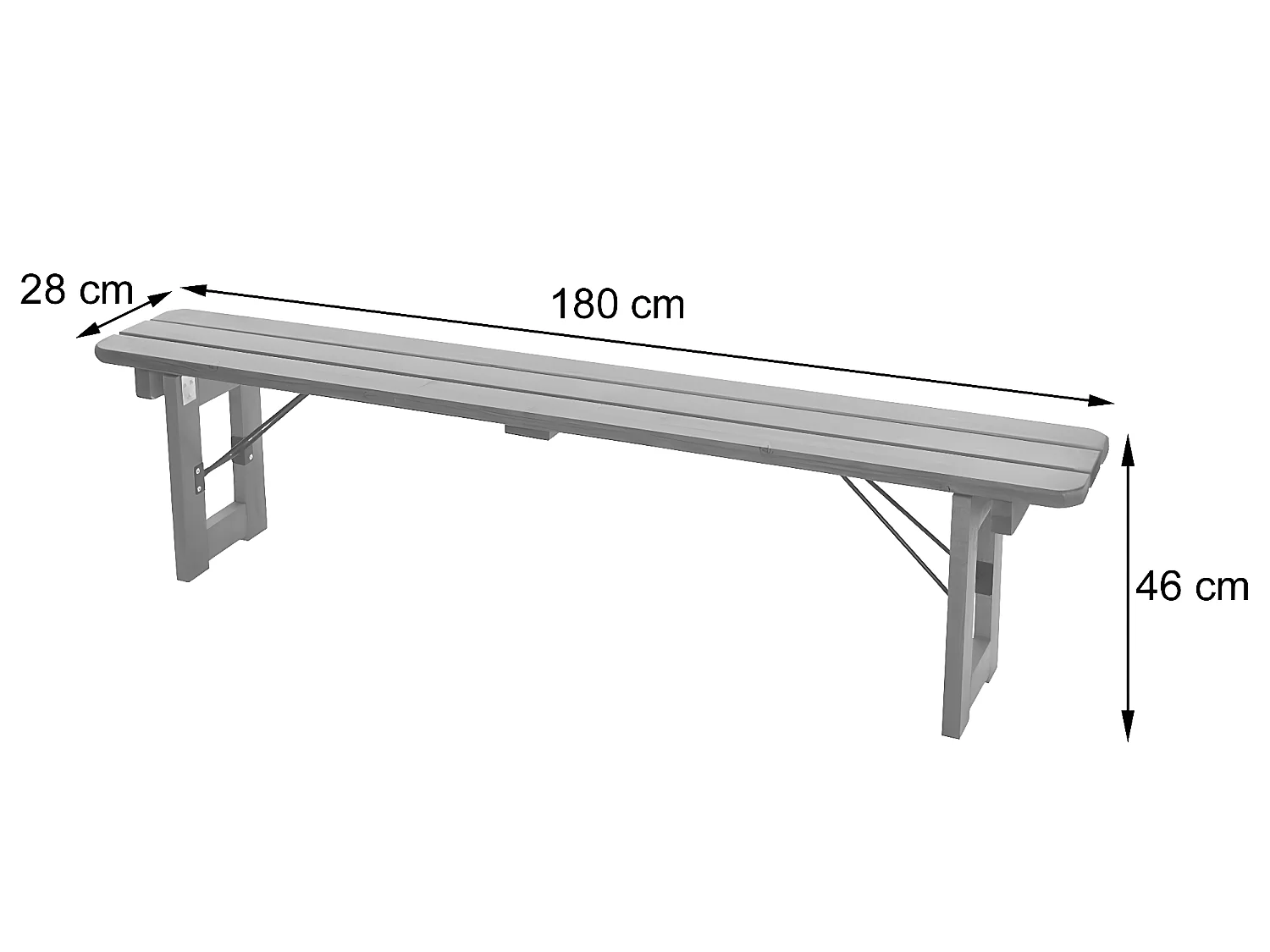 Banc MCW-J61 (lot de 2)