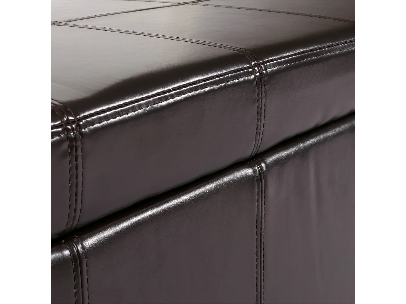 Banc avec rangement Arezzo,  marron