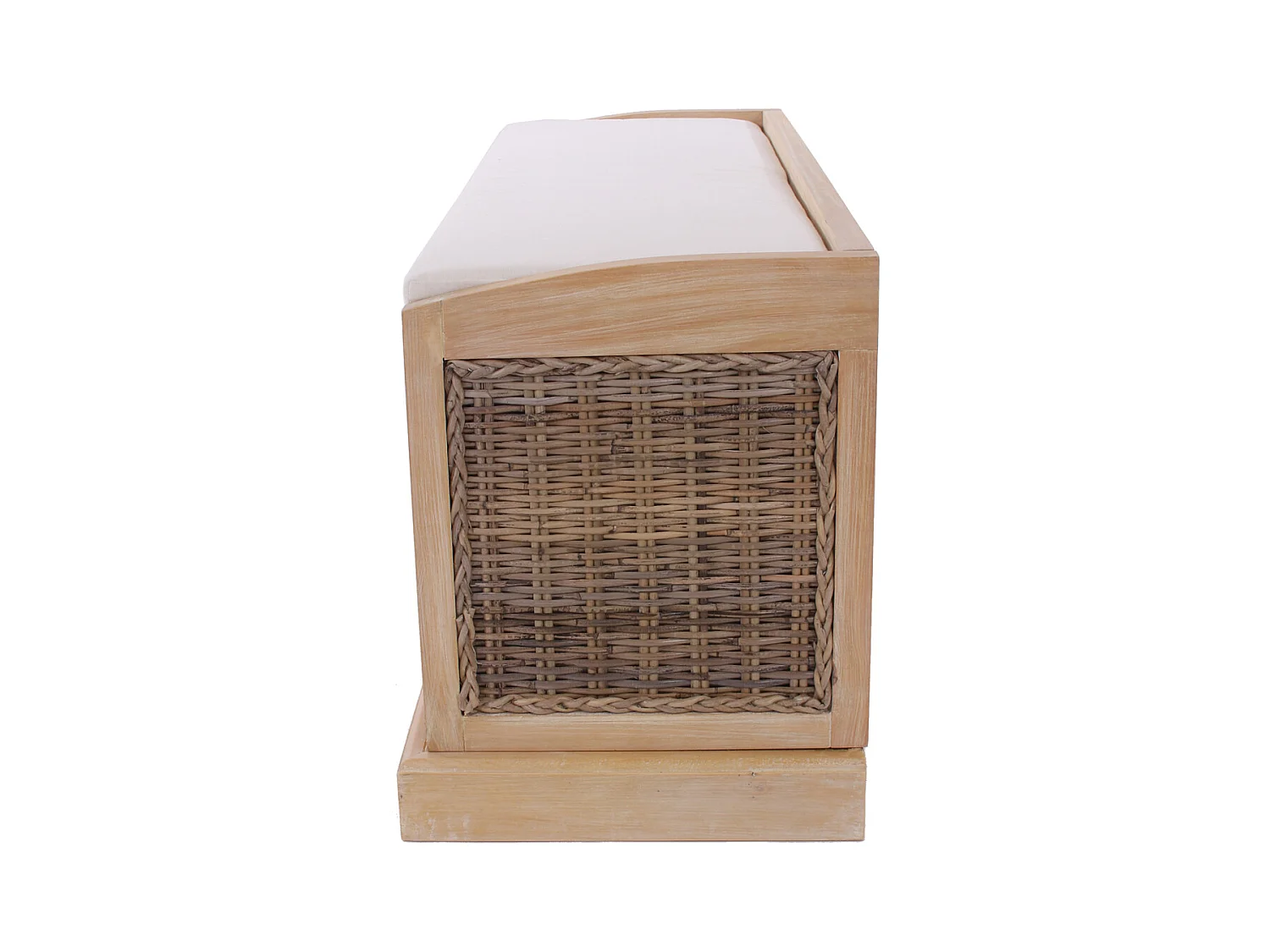 Asiento corrido Adana,  color claro