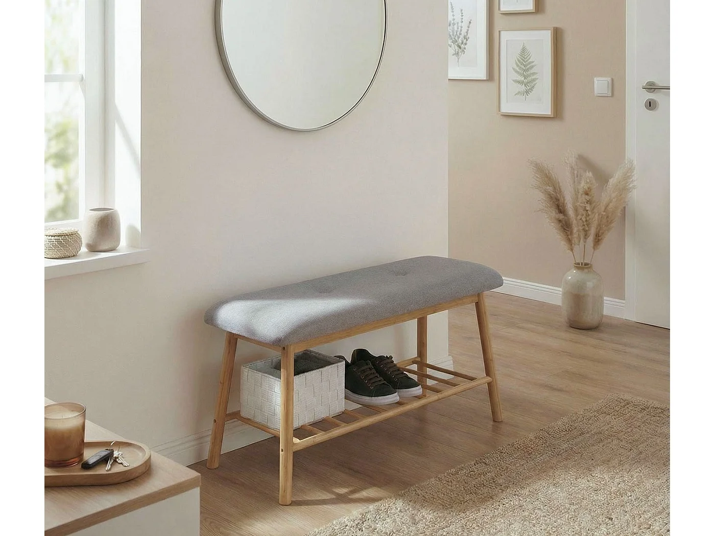 Ławka z półką na buty MCW-D90