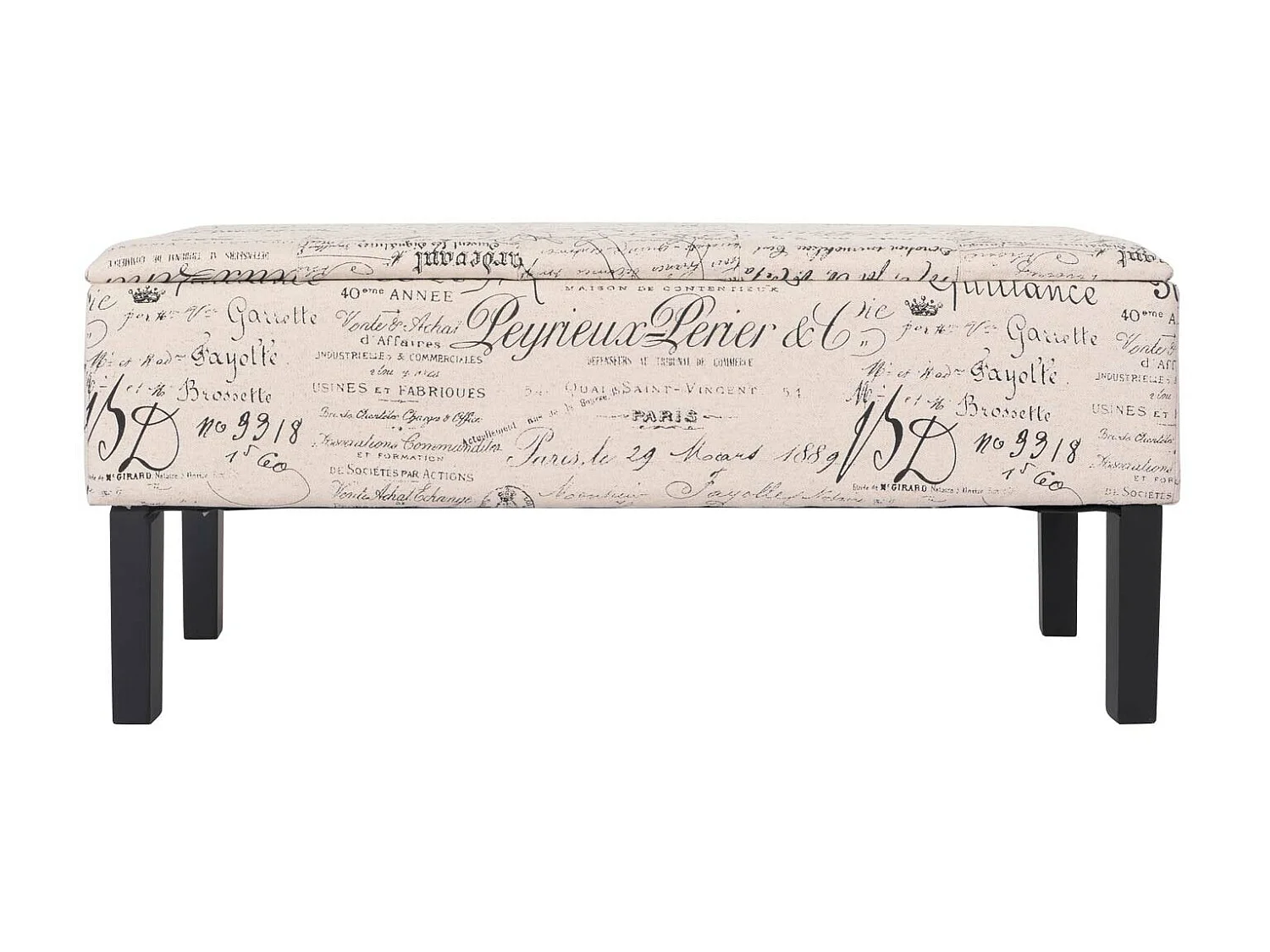 Banco Renens lettering creme,  lettering creme