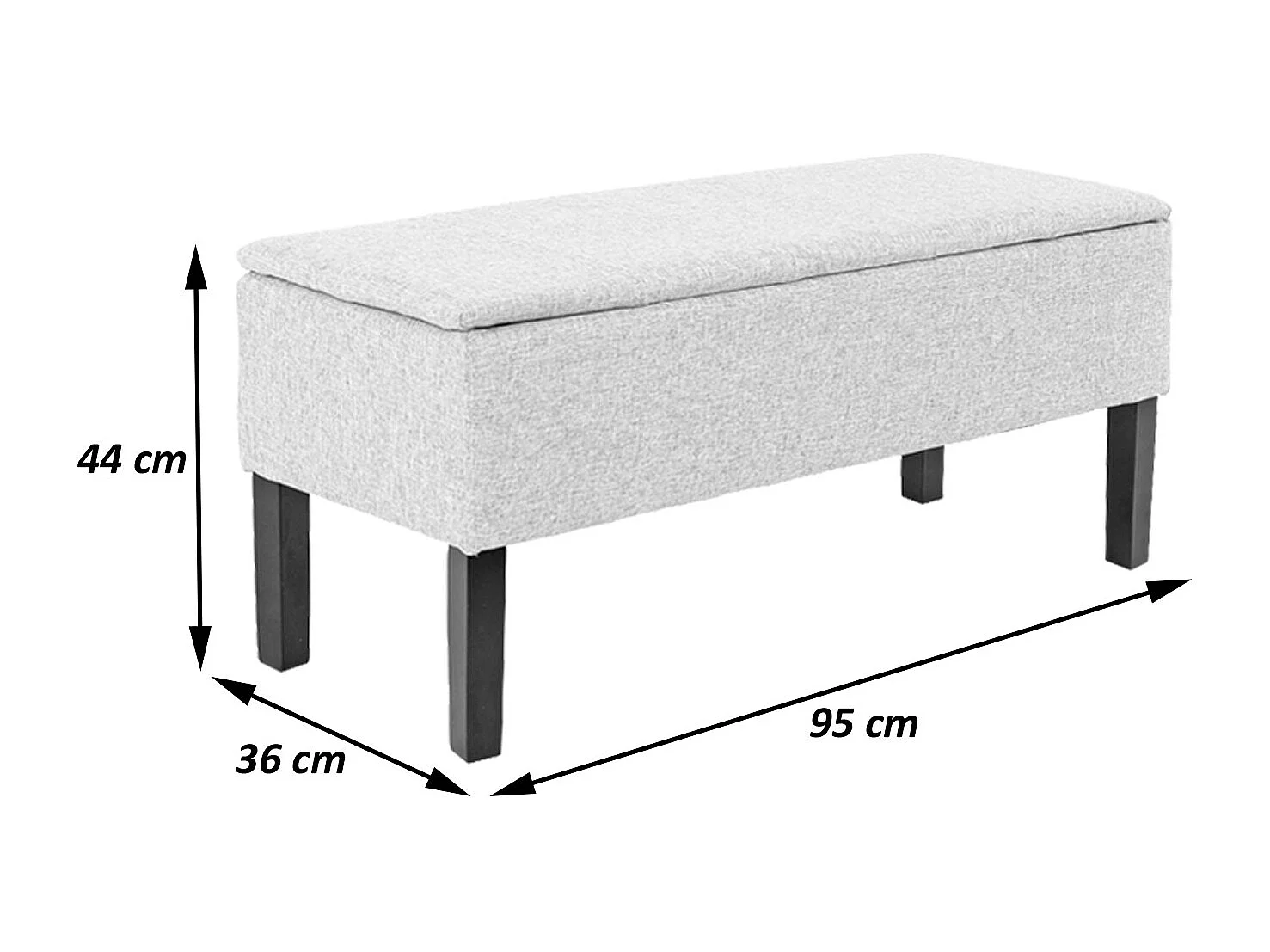 Renens bench with cream lettering,  cream lettering