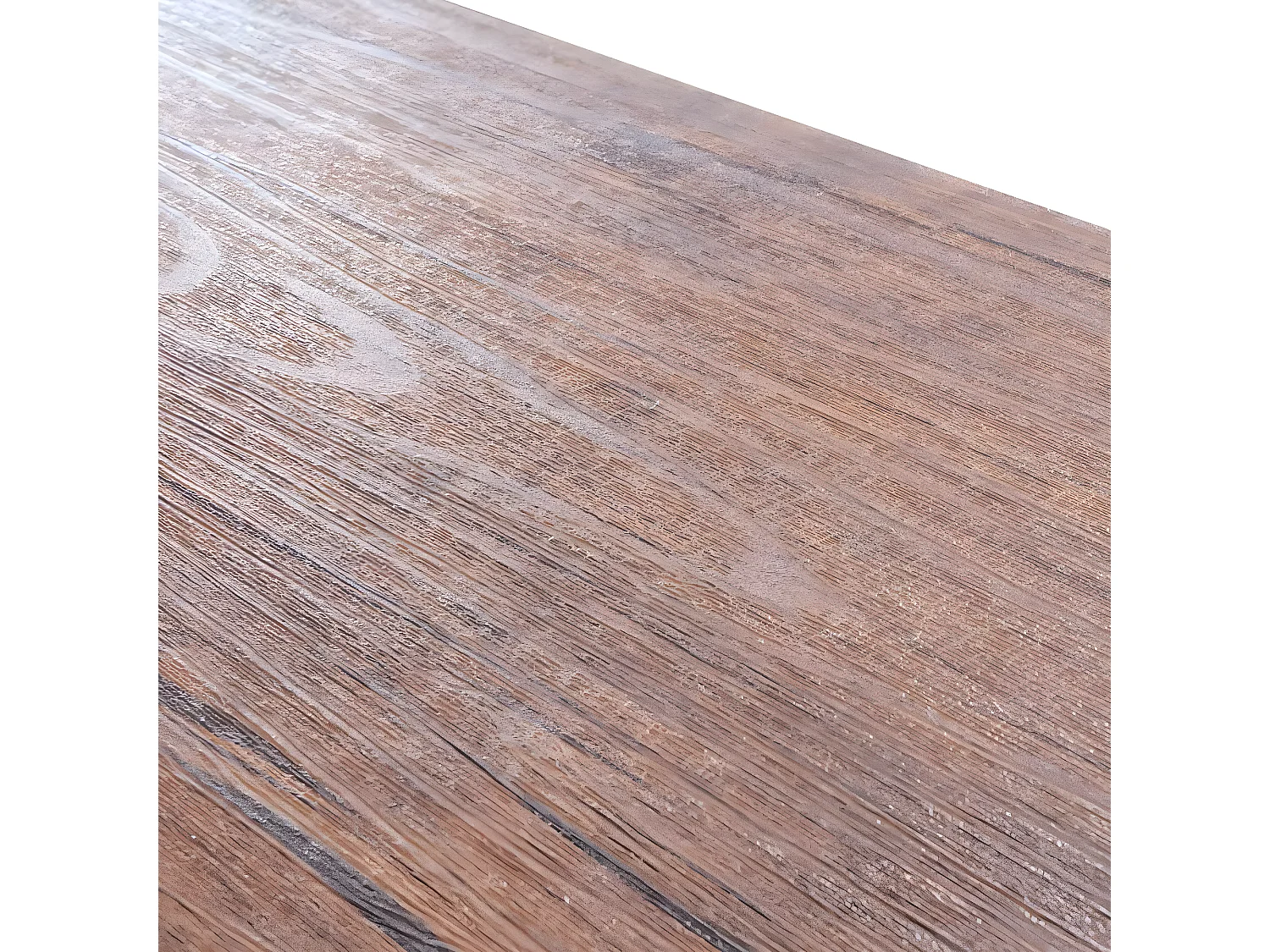 Banc MCW-A27, Banquette MCW-A27, 53x110x30cm, aspect chêne