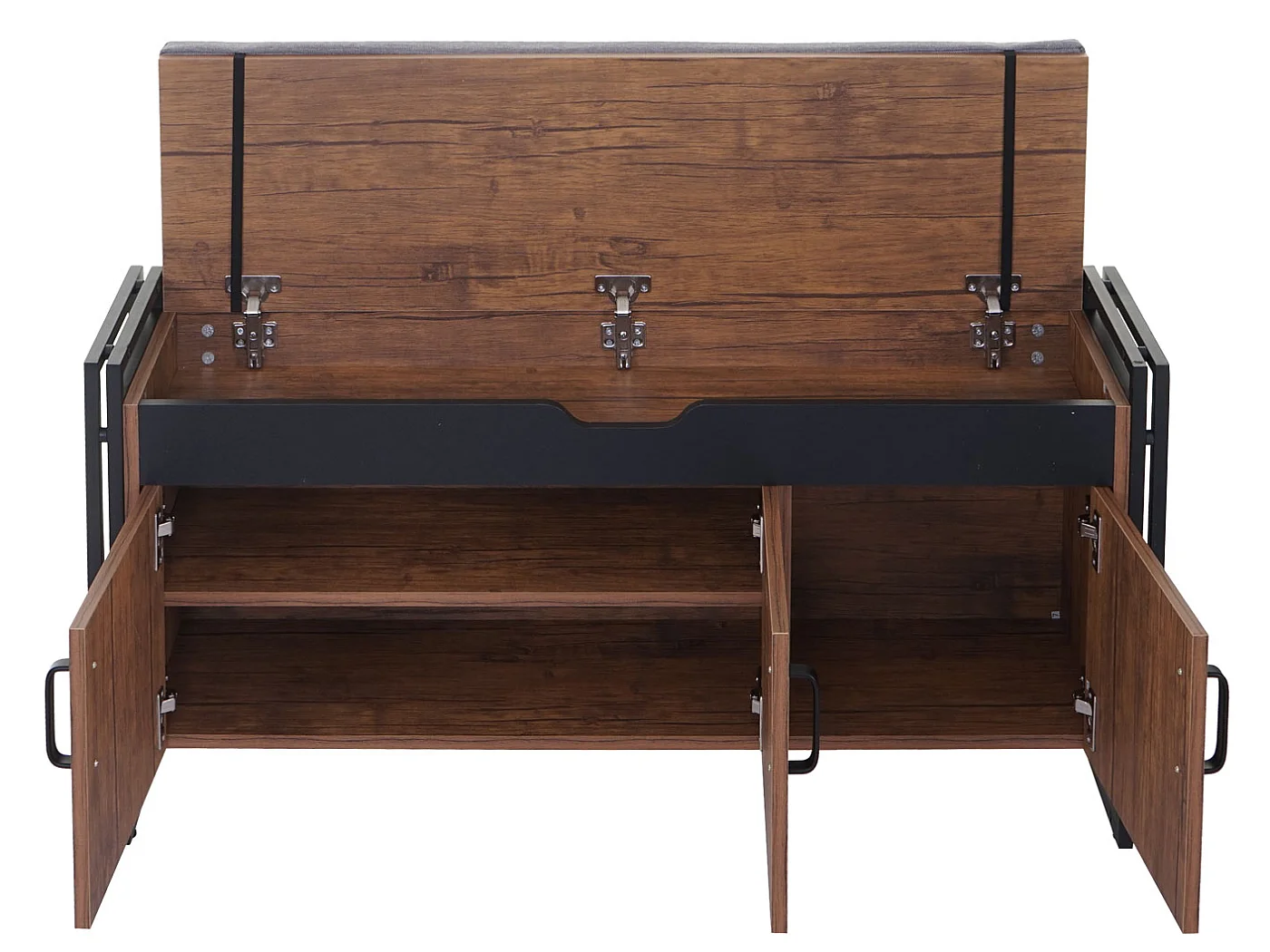Banc MCW-A27,  aspect chêne