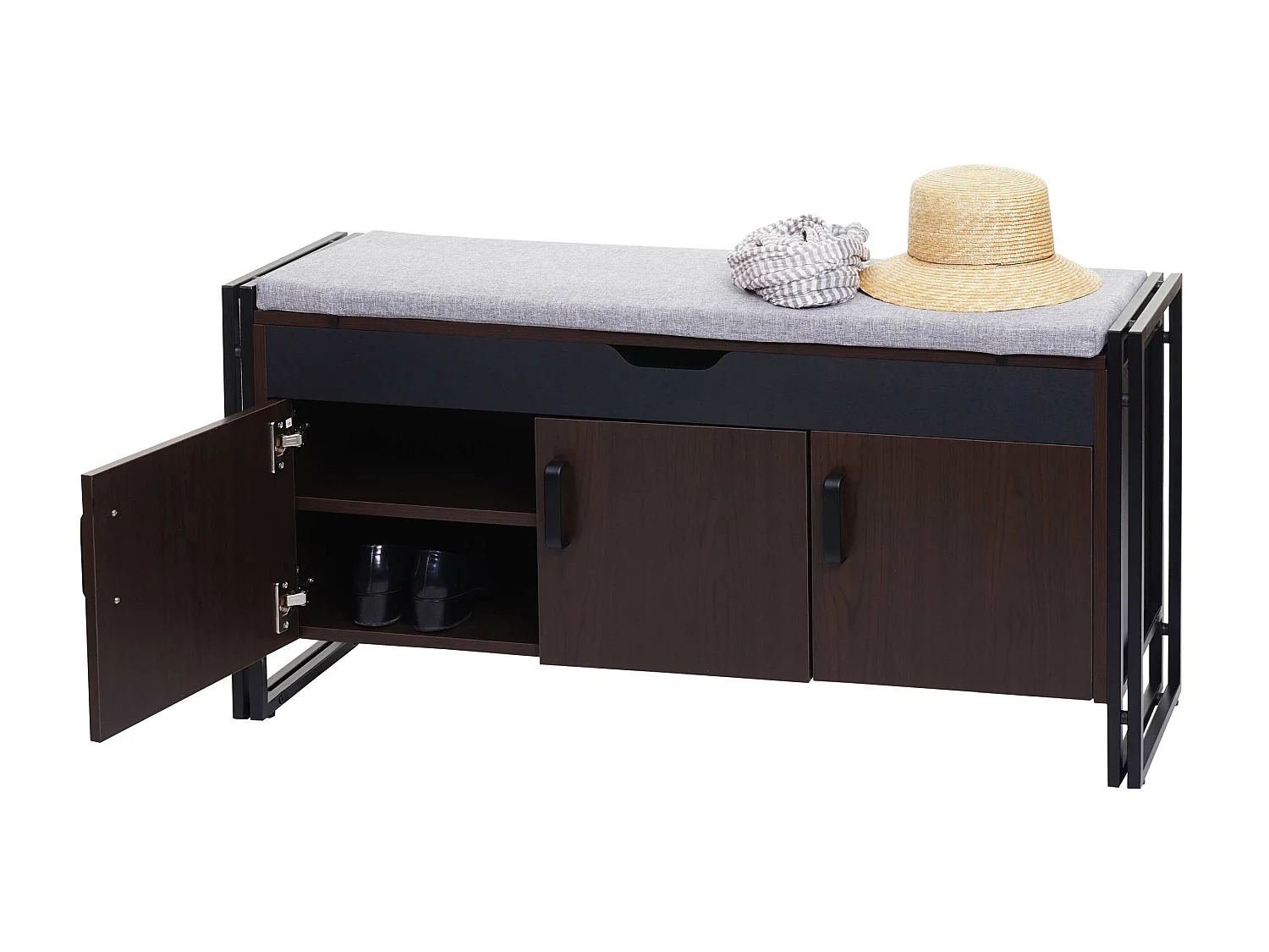 Banc MCW-A27,  brun foncé