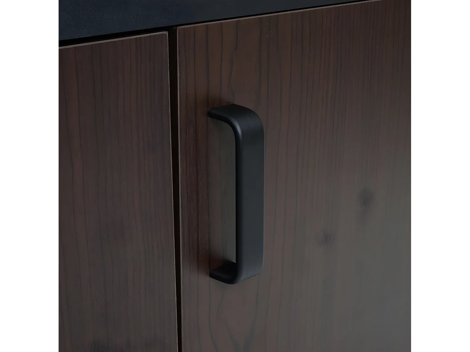 Banco corrido MCW-A27,  castanho escuro