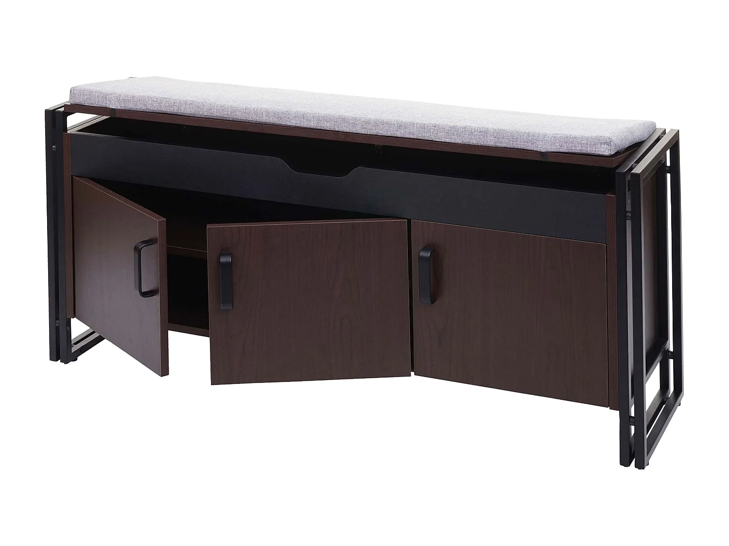 Banc MCW-A27,  brun foncé