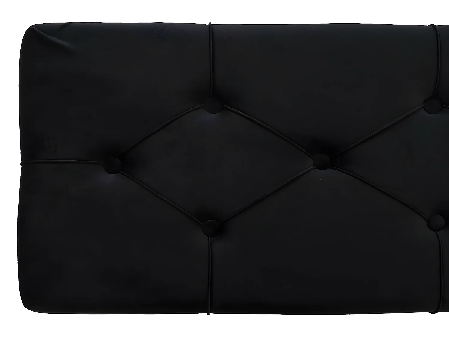 Banc avec espace de rangement MCW-K50,  noir