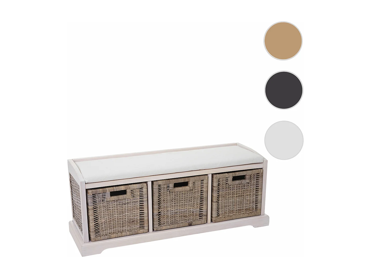 Sitzbank  Adana, Weiß