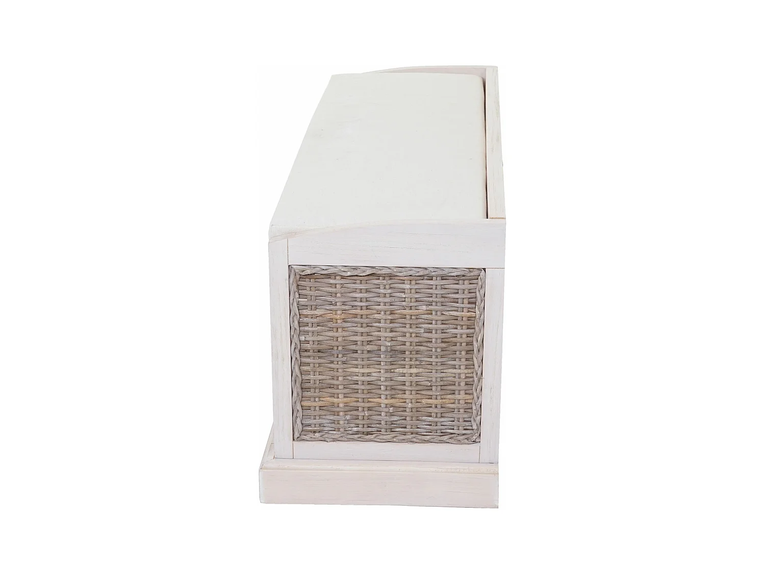 Asiento corrido Adana,  blanco