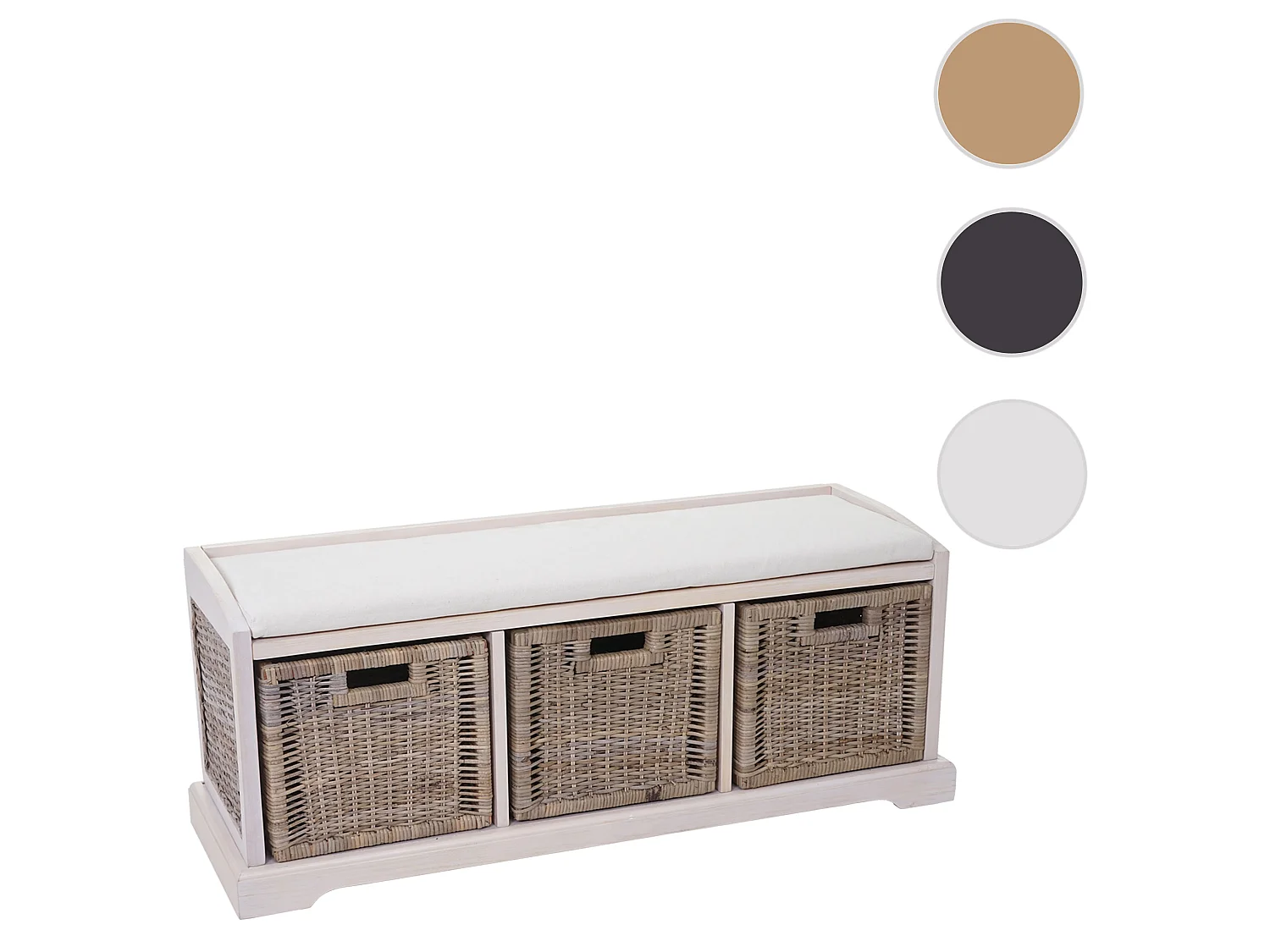 Sitzbank  Adana, Weiß