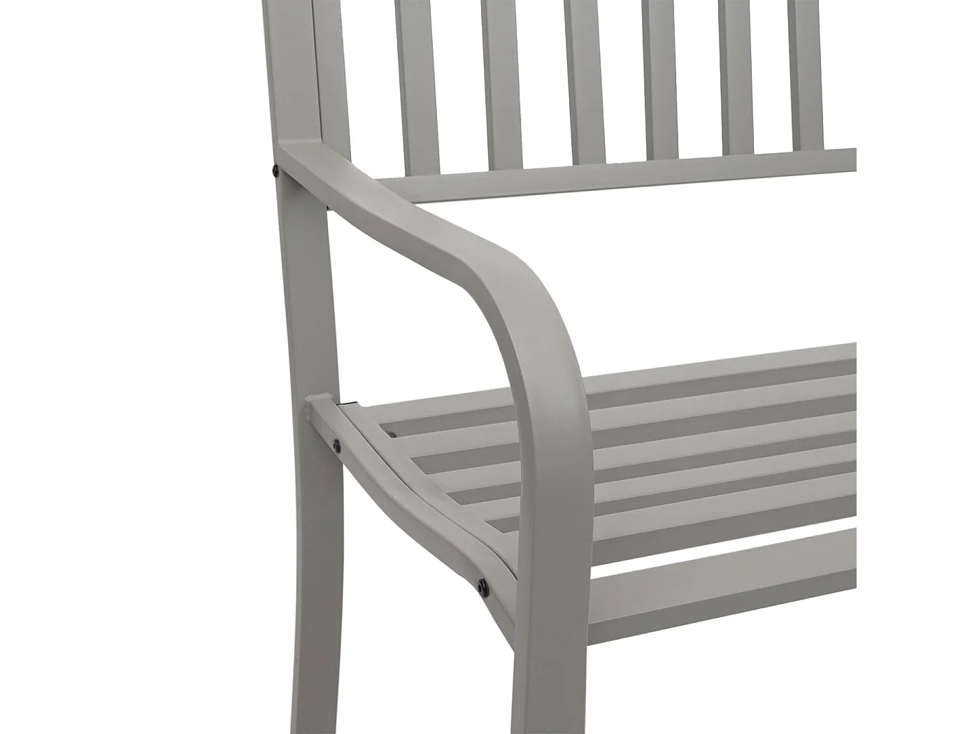 Ławka ogrodowa MCW-F43,  szara