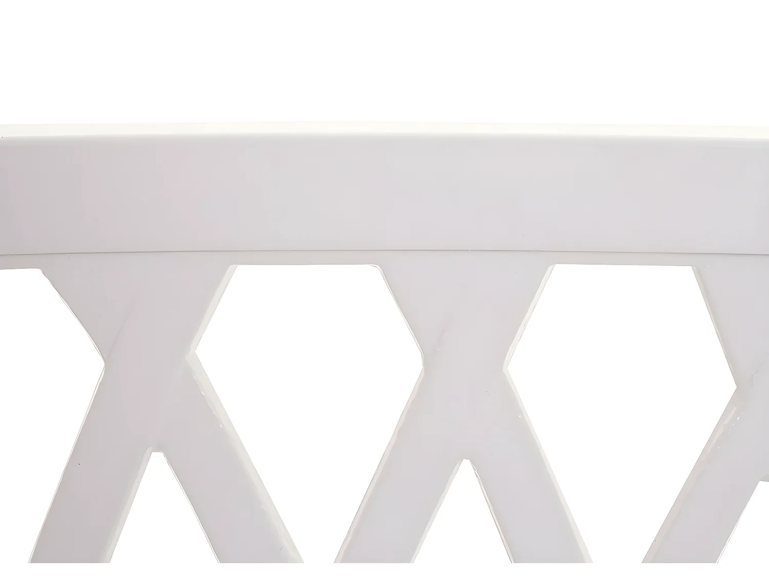 Ławka ogrodowa MCW-F45,  biały