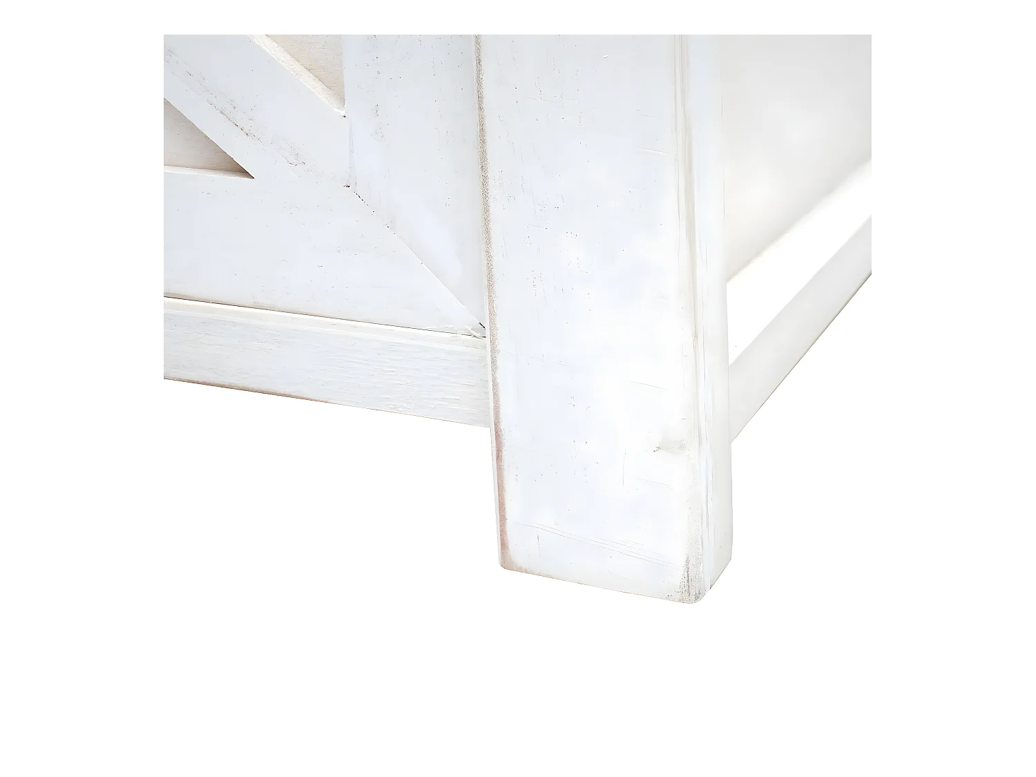 Bank met opbergvakken MCW-H53,  wit