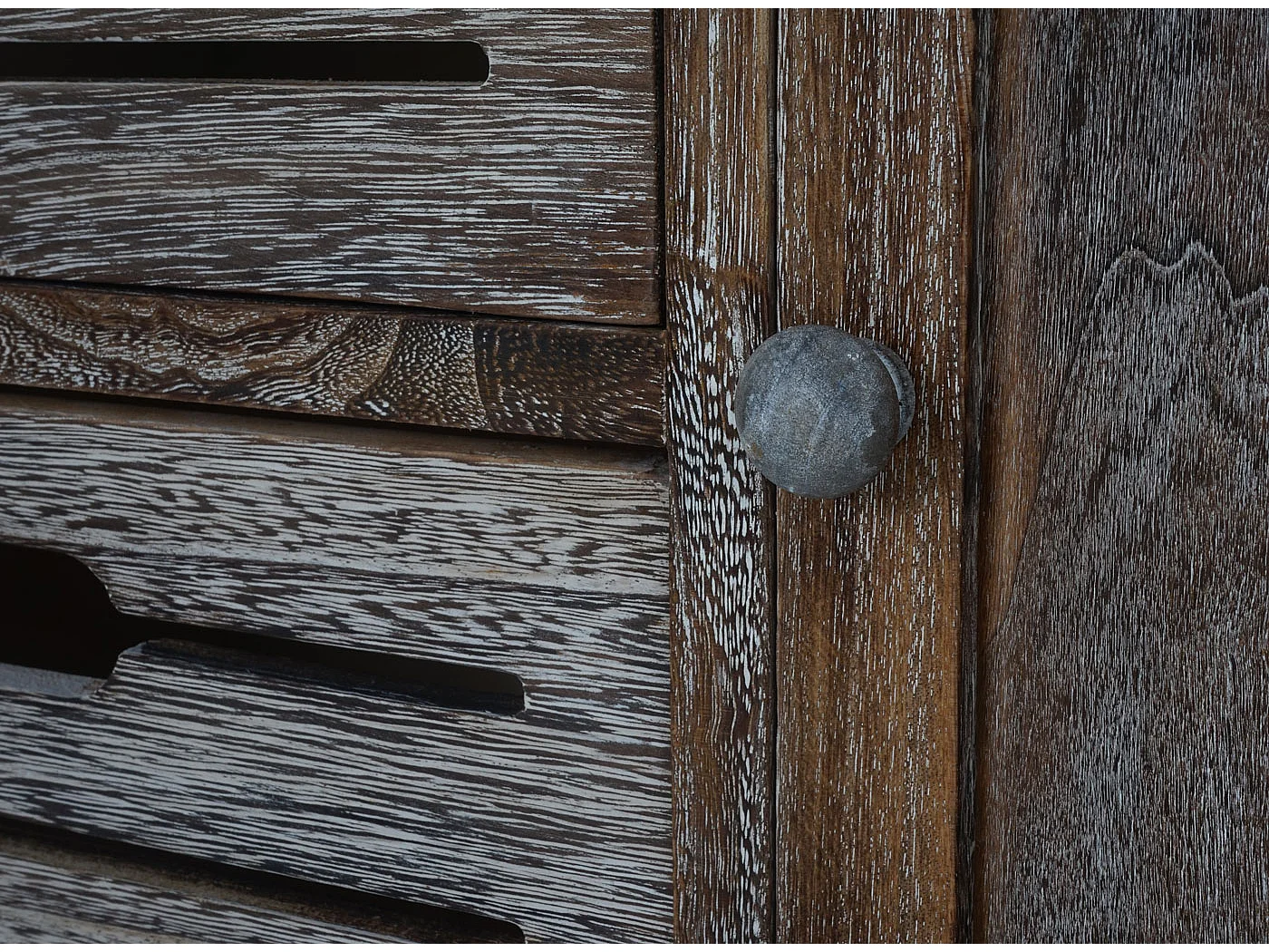 Banc MCW-J22, look shabby,  marron