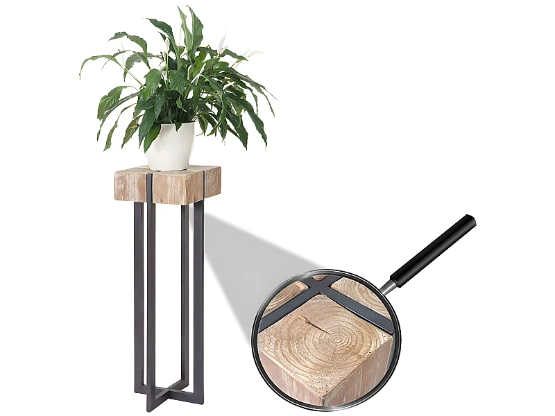 Mesa de flores MCW-A15 abeto macizo