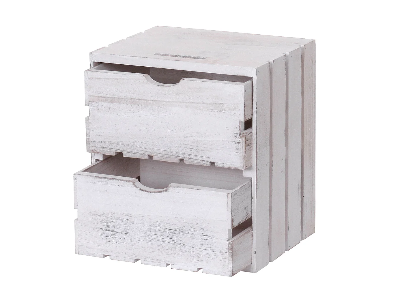 Commode MCW-C62,  blanc shabby