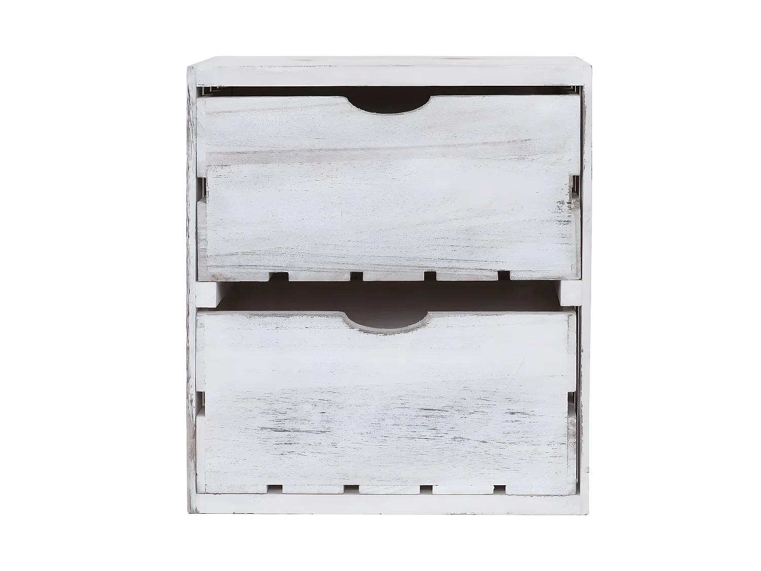 Commode MCW-C62,  blanc shabby