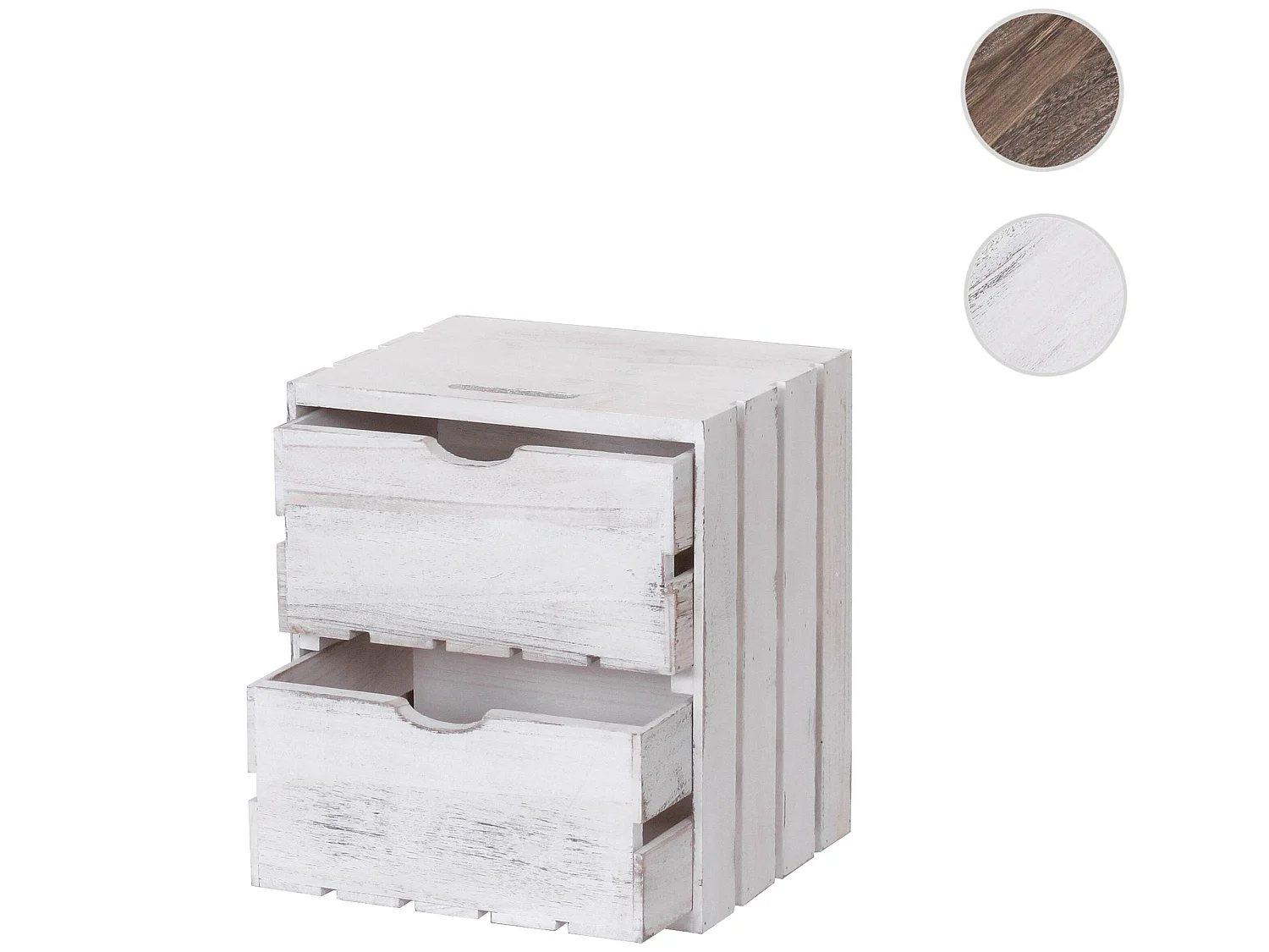 Commode MCW-C62,  blanc shabby