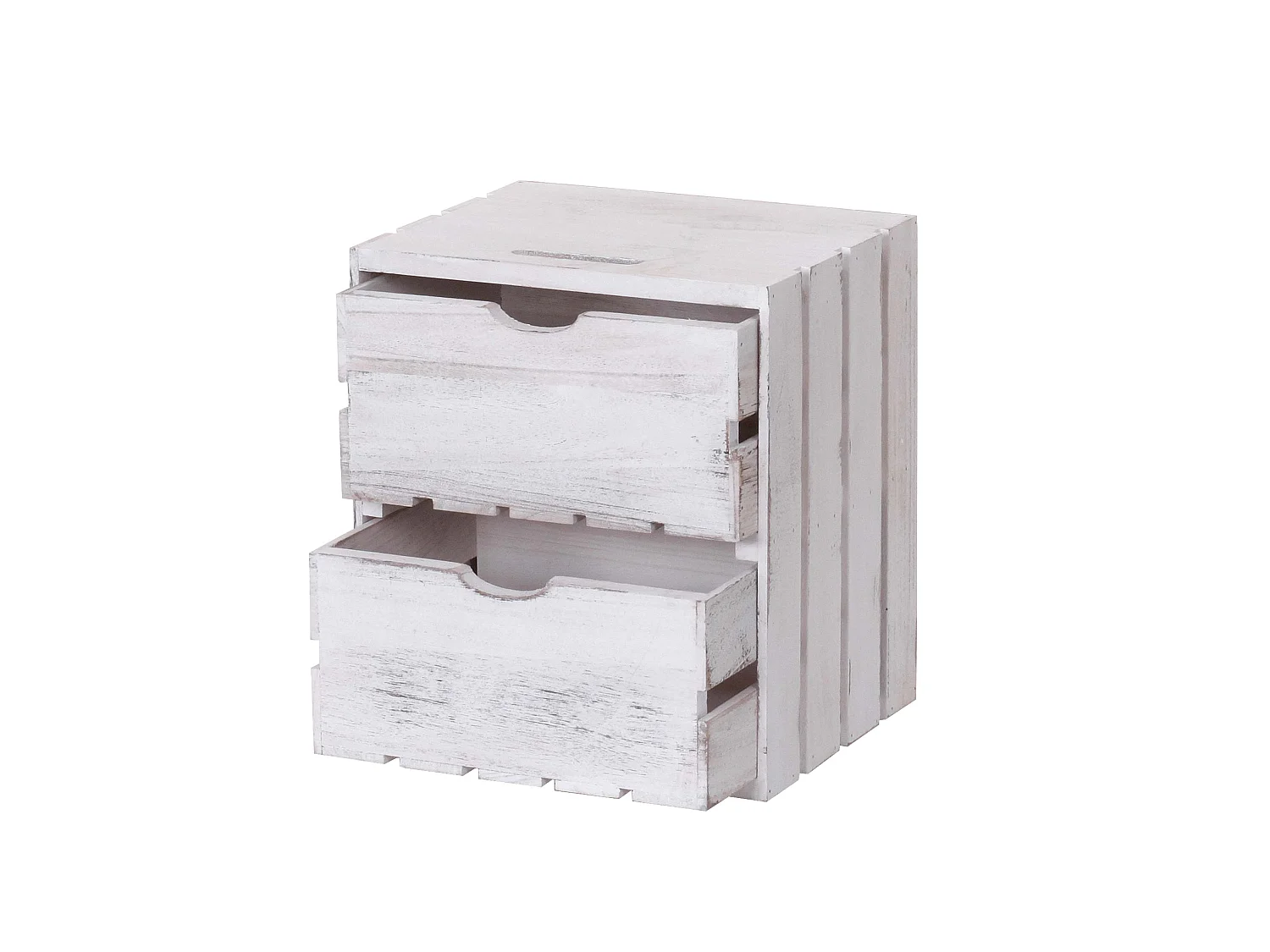 Commode MCW-C62,  blanc shabby