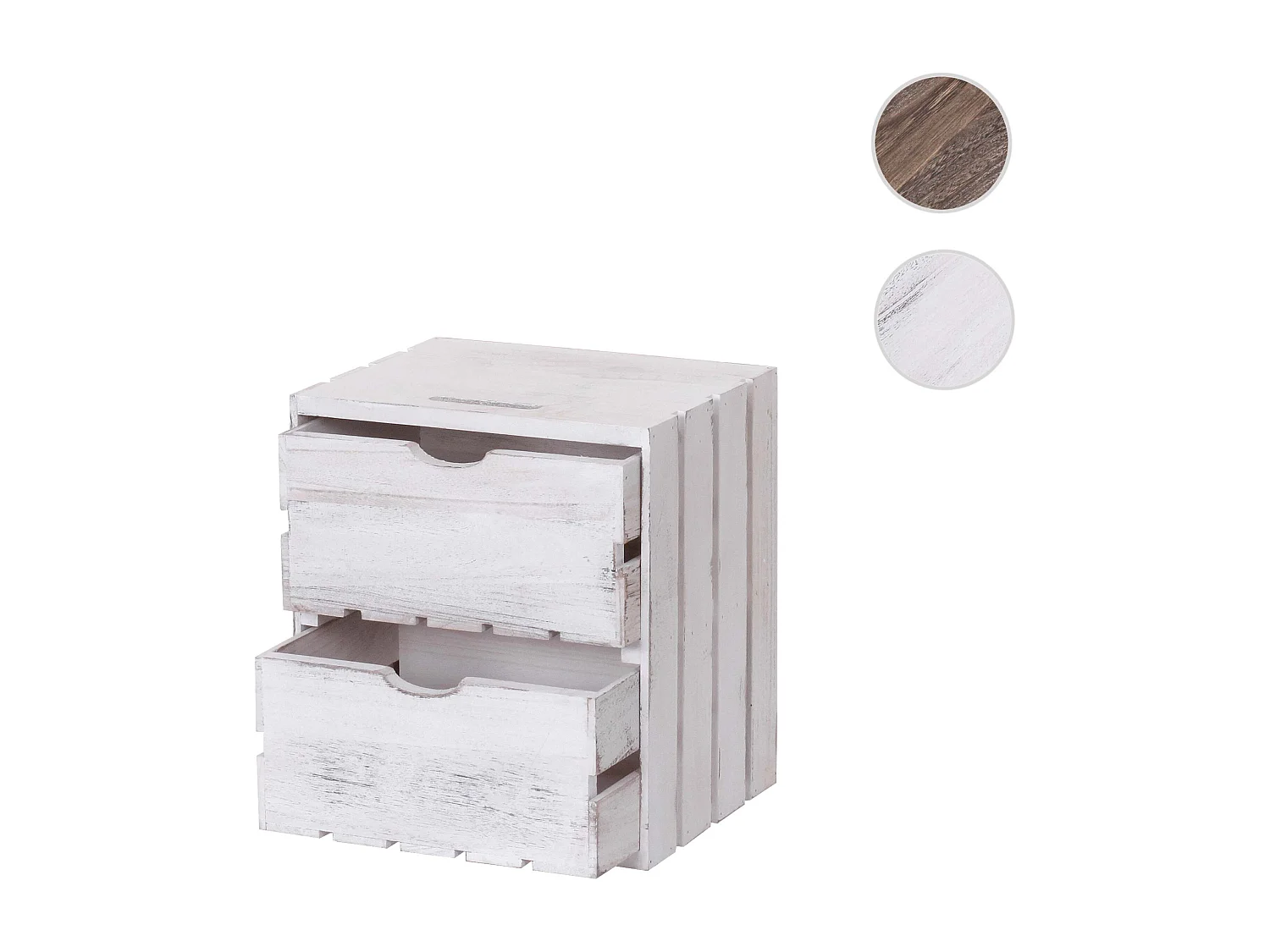 Commode MCW-C62,  blanc shabby